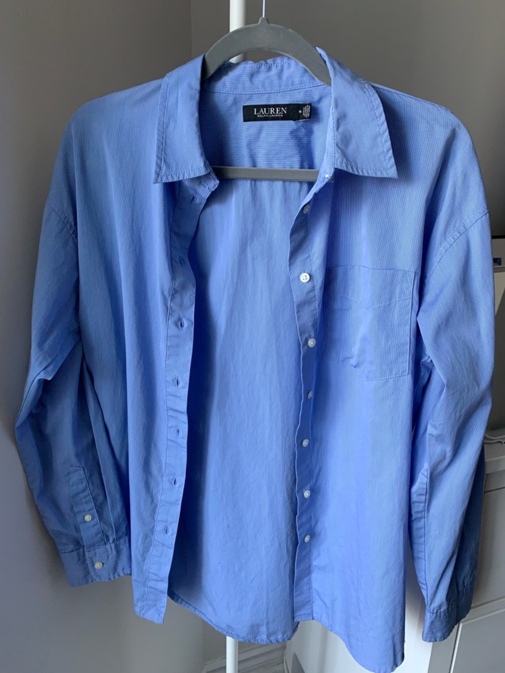 Lauren Ralph Lauren Classic Button-Up Shirt - 100% Cotton